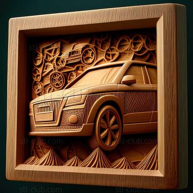 3D модель Audi A2 (STL)